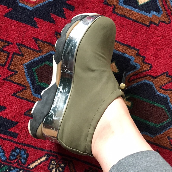 Well loved Marni neoprene wedge sneakers! - Picture 12 of 12